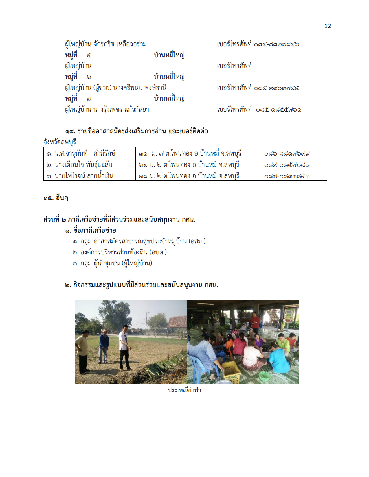 ข้อมูลพื้นฐาน กศน.ตำบลโพนทอง 012